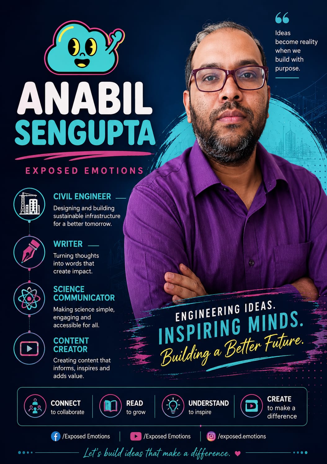 Anabil Sengupta, civil engineer and writer