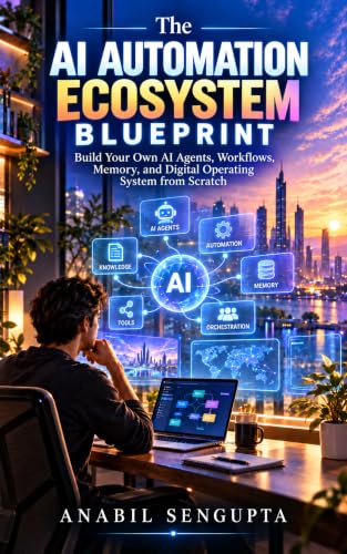 The AI Automation Ecosystem Blueprint by Anabil Sengupta, book cover
