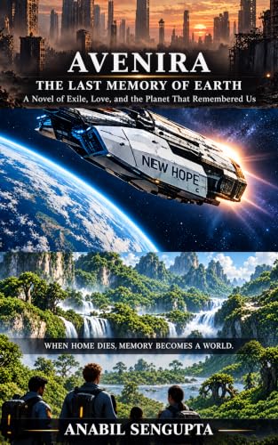 AVENIRA: The Last Memory of Earth by Anabil Sengupta, book cover